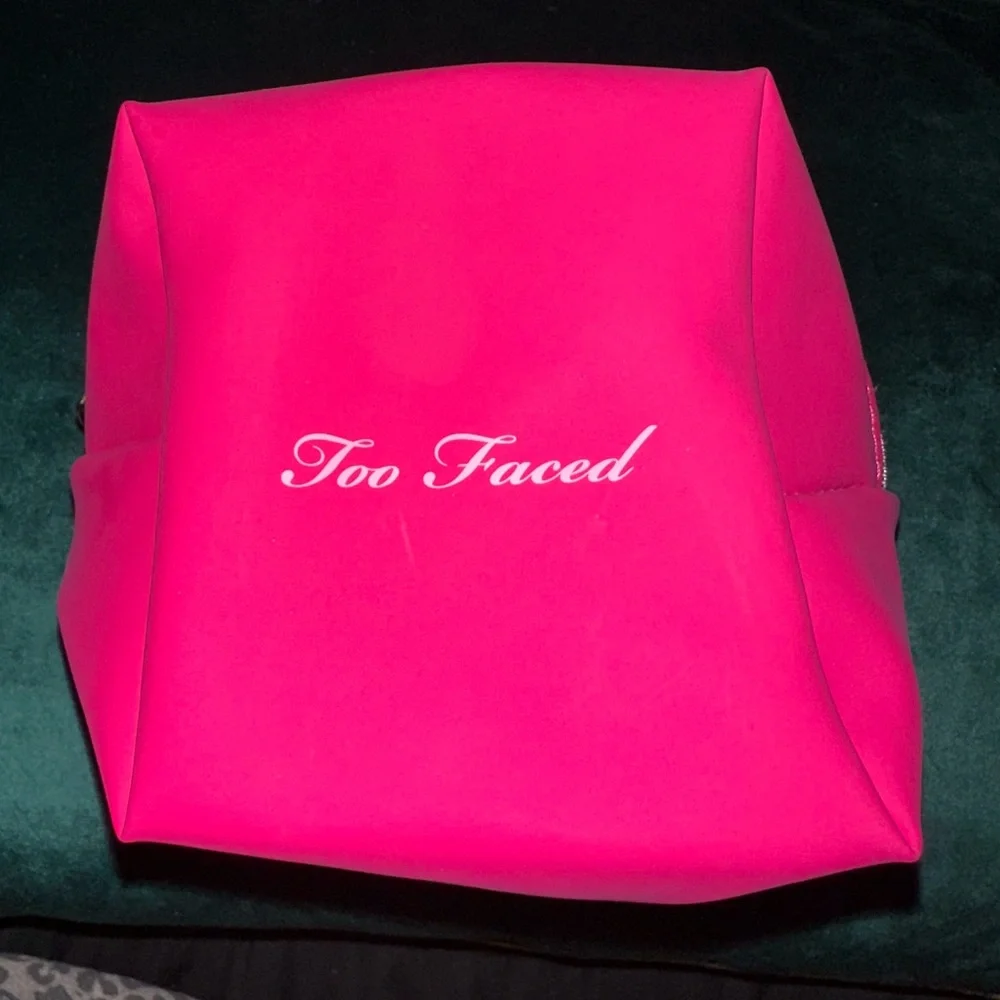 New Too Faced Pink Makeup Bag